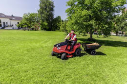 Lifestyle: AL-KO Anhänger Combi Trailer CT 400 für Rasentraktor Comfort