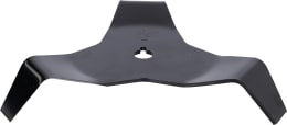 Produktbild: Häckslermesser 300 mm, Bohrung 20 mm, 3 Messer 45° abgewinkelt