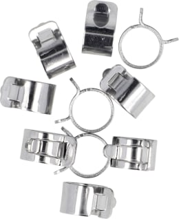 Set: Federschelle für Schläuche mit 11 mm Außendurchmesser, 10 St.