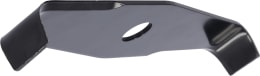 Produktbild: Häckslermesser 300 mm, Bohrung 25,4 mm, Stärke 4 mm 2 Messer 90° abgewinkelt
