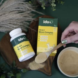 Produktbild: ida plus® Ergänzungsfuttermittel 12-in-1 Move-Complex 160 g für Hunde, Welpen