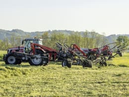 Lifestyle: Massey Ferguson Schwader MF RK Gen2 4 Kreisel, Schwad mittig