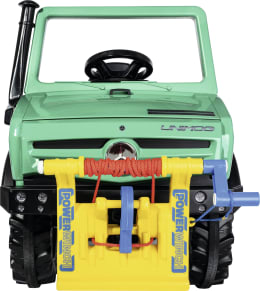 Produktbild: Rolly Toys® Trettraktor Unimog Forst mit Anbauseilwinde mit Kurbel