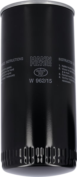 Produktbild: MANN Hydraulik-/Getriebeölfilter W 962/15