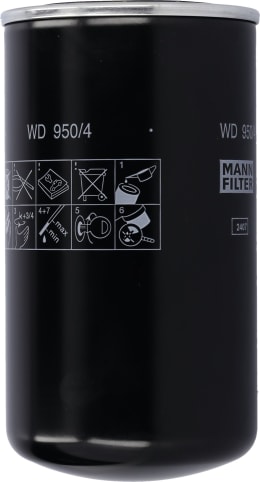 Produktbild: MANN Hydraulik-/Getriebeölfilter WD 950/4