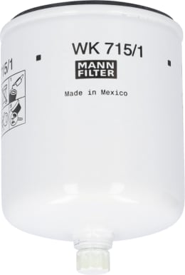 Produktbild: MANN Kraftstofffilter WK 715/1 x