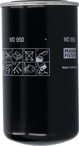 Produktbild: MANN Hydraulikfilter WD 950