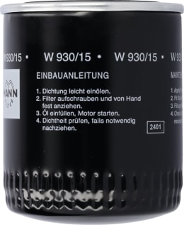Produktbild: MANN Ölfilter W 930/15