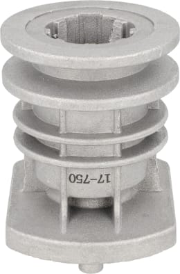 Produktbild: Messerkupplung für Castel Garden, Ø Welle 25 mm, Aufnahme 18 mm, Einstecktiefe 43 mm