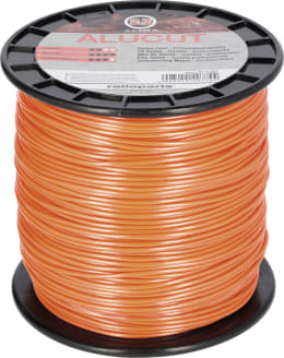 Produktbild: Mähfaden Alucut 2,7 mm/240 m rund, orange, Spule
