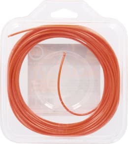 Produktbild: Mähfaden Alucut 2,4 mm/15 m rund, orange, SB-Karte