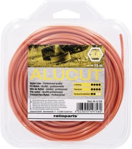 Produktbild: Mähfaden Alucut 3,0 mm/15 m 6-Kant, orange, SB-Karte