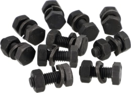 Produktbild: Messerschraube M 6 x 16 mm, 10 St. für Rasenmäher Wolf Garten 2-Loch-Klinge