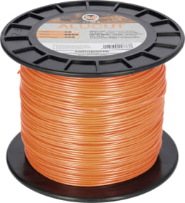 Produktbild: Mähfaden Alucut 2,4 mm/360 m rund, orange, Spule