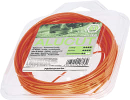 Produktbild: Mähfaden Alucut 2,0 mm/15 m 6-Kant, orange, SB-Karte