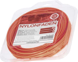 Produktbild: Mähfaden Copolymer 2,7 mm/15 m rund, orange, SB-Karte