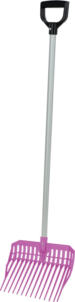 Produktbild: KERBL Dunggabel EcoFork Mini mit Stiel pink, für Kinder ab 5 Jahren, 3230574