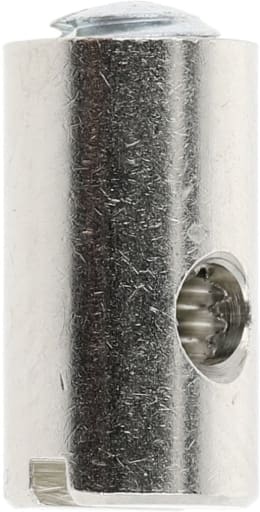Produktbild: Schraubnippel Ø Schaft 5,5 mm, Länge 10 mm, montiert, mit Gewindestift M 4 x 6,5