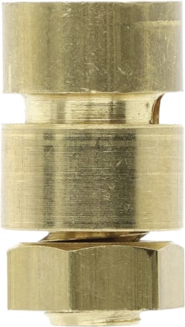 Produktbild: Schraubnippel Ø Schaft 8 mm, Länge 14 mm, montiert, mit Ring 8 x 4,5 mm und Mutter M 5