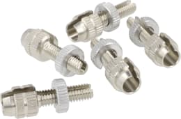Produktbild: Stellschraube M 6 AG x 32 mm, Aufnahme Ø 6,5 mm, geschlitzt, 5 St.