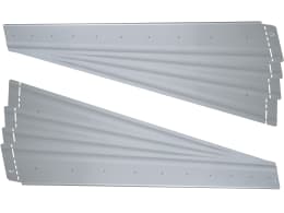 Produktbild: bellissa 8er VK-Set Beeteinfassung Pro13 Metall 100 x 13 cm bestehend aus 8 Stck. a. 100 cm, Nutzlänge 8 m