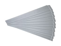 Produktbild: bellissa 10er VK-Set Beeteinfassung Pro13 Metall 100 x 13 cm bestehend aus 10 Stck. a. 100 cm, Nutzlänge 10 m