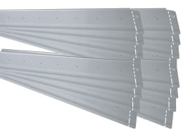 Produktbild: bellissa 16er VK-Set Beeteinfassung Pro13 Metall 100 x 13 cm bestehend aus 16 Stck. a. 100 cm, Nutzlänge 16 m