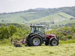 Lifestyle: Massey Ferguson Heuwender MF TD DN Dreipunktanbau Kat. 1, Dreipunktanbau Kat. 2 Alpin