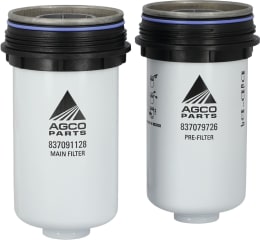Set: Fendt Kraftstofffilter für Mähdrescher, Schwadmäher, Selbstfahr-Pflanzenschutzspritze, Traktor
