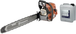 Produktbild: Husqvarna® Benzin-Kettensäge 592 XP® G 5,6 kW (7,6 PS) Schienenlänge 60 cm, mit Griffheizung, mit 1 Kette