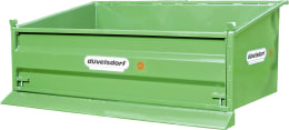 Produktbild: Düvelsdorf Heckcontainer Standard, mechanisch, mit Schürfleiste