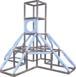 Produktbild: BIG Klettergerüst Kraxxl - The Giant 185 x 230 x 185 cm