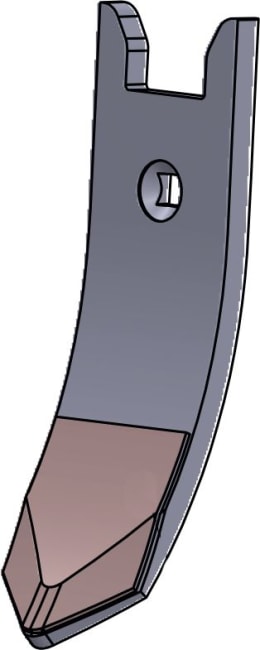 Produktbild: Scharspitze 242 x 80 x 12 mm Spitze vorn beschichtet, für Grubber Horsch Evo, TerraGrip, Terrano, Tiger