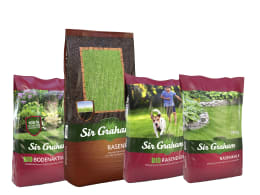 Produktbild: Sir Graham VK-Set-Rasenpflege ca. 1000 m² (Erde/Bodenaktivator/Bio-Dünger)