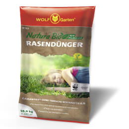 Produktbild: Wolf-Garten® Natura Rasendünger 18,9 kg Sack Ausreichend für ca. 280 m²