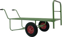 Produktbild: Growi® Ballenkarre 2.000 x 850 x 990 mm für Strohballen, Heuballen, Kisten, Säcke und Kanister, 15830