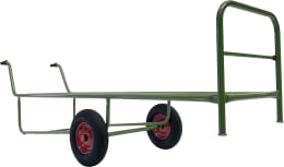 Produktbild: Growi® Ballenkarre für Strohballen, Heuballen, Kisten, Säcke und Kanister