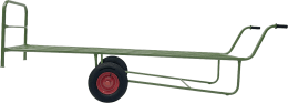 Produktbild: Growi® Ballenkarre für Strohballen, Heuballen, Kisten, Säcke und Kanister