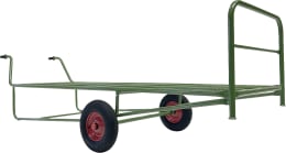 Produktbild: Growi® Ballenkarre 3.150 x 1.050 x 990 mm für Strohballen, Heuballen, Kisten, Säcke und Kanister, 15832