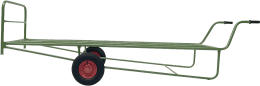 Produktbild: Growi® Ballenkarre 3.150 x 1.050 x 990 mm für Strohballen, Heuballen, Kisten, Säcke und Kanister, 15832
