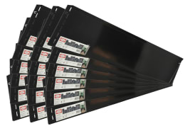 Produktbild: bellissa 18er VK-Set Rasenkante Metall Metall anthrazit 118 x 19,5 cm bestehend aus 18 Stck. a. 118 cm