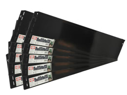 Produktbild: bellissa 10er VK-Set Rasenkante Metall Metall anthrazit 118 x 19,5 cm bestehend aus 10 Stck. a. 118 cm