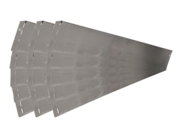 Produktbild: bellissa 15er VK-Set Rasenkante Corten Cortenstahl 118 x 13 cm bestehend aus 15 Stck. a. 118 cm, Nutzlänge