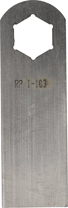 Produktbild: Vertikutiermesser 91 mm, Bohrung 17,3 mm für Kynast, MTD