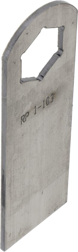 Produktbild: Vertikutiermesser 91 mm, Bohrung 17,3 mm für Kynast, MTD