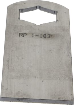 Produktbild: Vertikutiermesser 91 mm, Bohrung 17,3 mm für Kynast, MTD