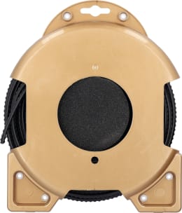 Produktbild: Mähfaden Nylsaw 4,0 mm/21 m, 4-Kant, gezahnt, schwarz, im Donut