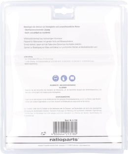 Produktbild: Wildkrautbürste Octo Pro Nylonfäden axial, Ø 123,5 mm, für die Wildkrautentfernung mit einer Motorsense ab 30