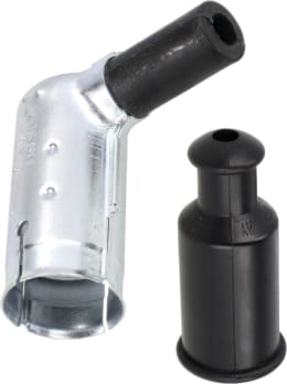 Produktbild: Zündkerzenstecker für Beru-Zündkerzen W0A4/14 WD, Anschluss 4 mm-Gewinde, 14 mm, wasserdicht, Metallabschirmung