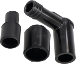 Produktbild: Zündkerzenstecker für NGK-Zündkerzen LB05EPK, Anschluss SAE, 14 mm, Silikon-Abdeckung wasserdicht
